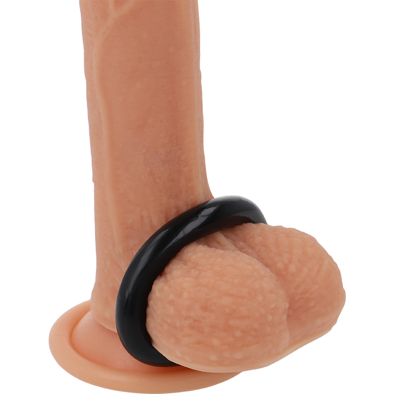 POWERING - SUPER FLEXIBLE AND RESISTANT PENIS RING 4.5CM BLACK POWERING - 2