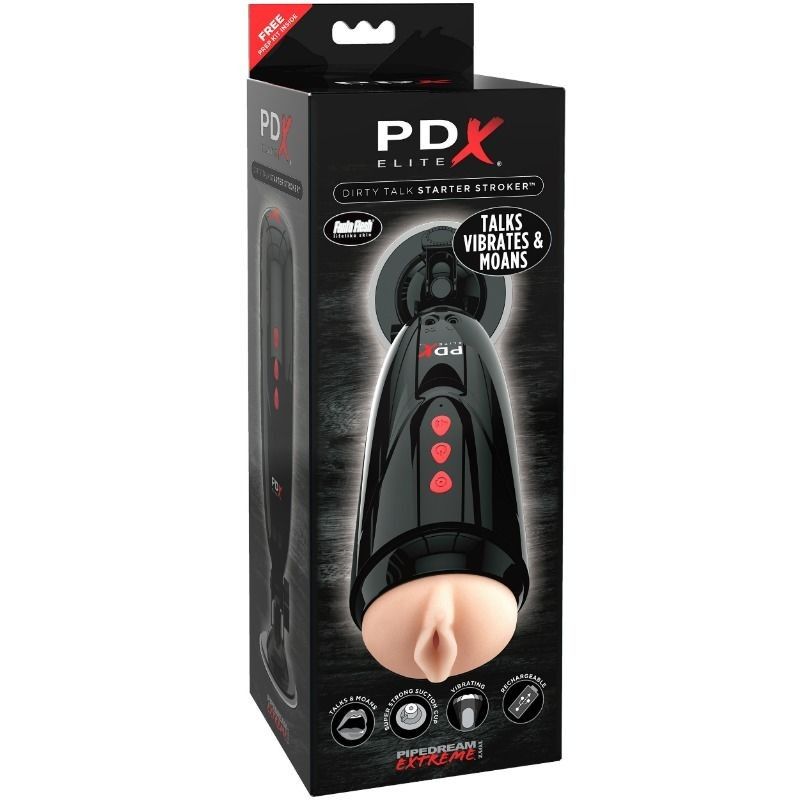 PDX ELITE - DIRTY TALK STARTER STROKER PDX ELITE - 3