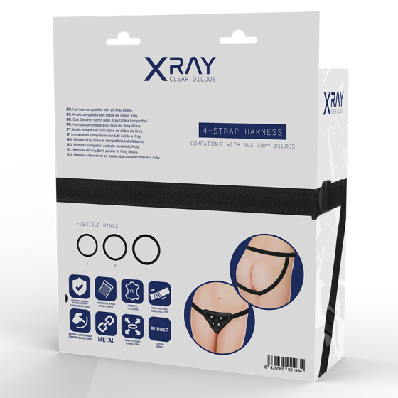 X RAY - HARNESS WITH SILICONE RINGS X RAY - 7
