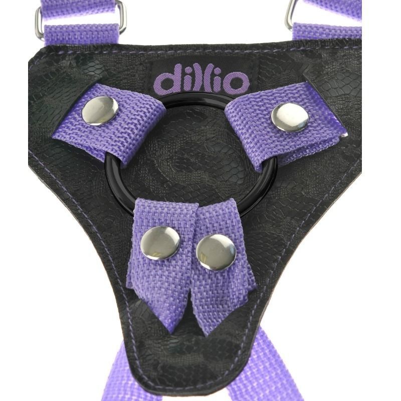 DILLIO - 7 INCH STRAP-ON  SUSPENDER HARNESS SET DILLIO - 2