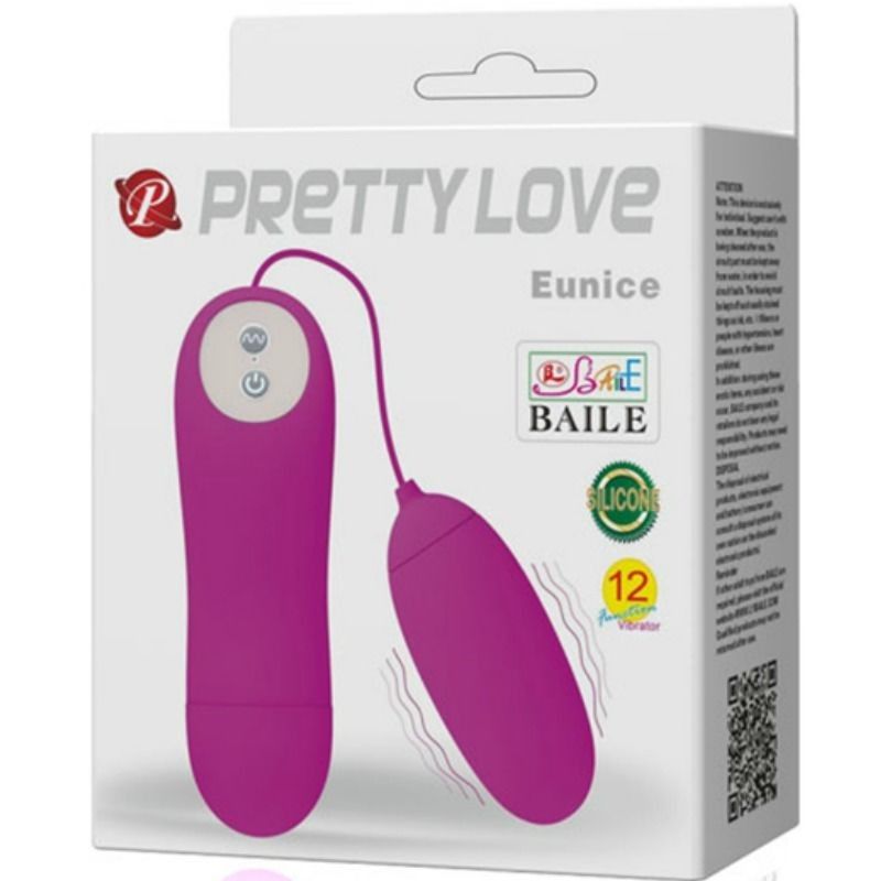 PRETTY LOVE - EUNICE VIBRATING EGG PRETTY LOVE FLIRTATION - 8