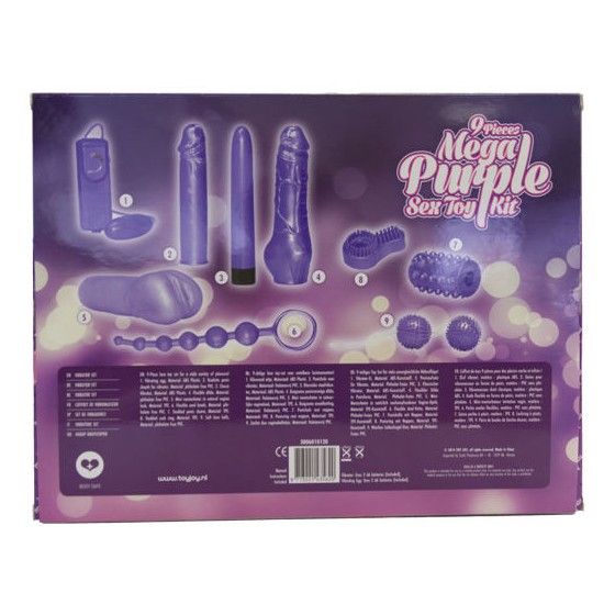 TOYJOY - JUST FOR YOU MEGA PURPLE SEX TOY KIT  - 3