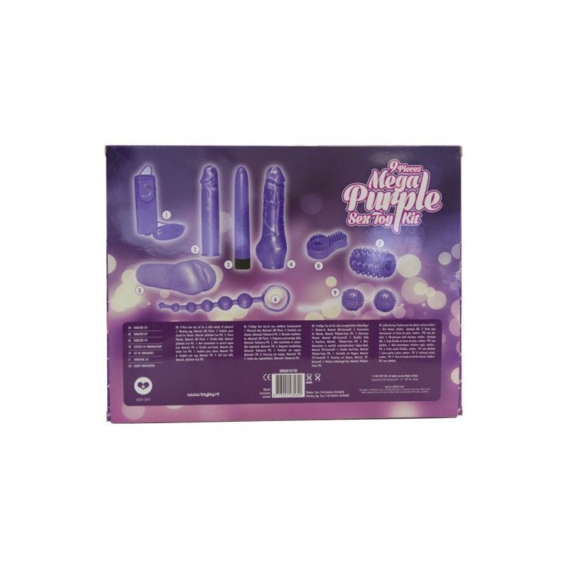 TOYJOY - JUST FOR YOU MEGA PURPLE SEX TOY KIT  - 3