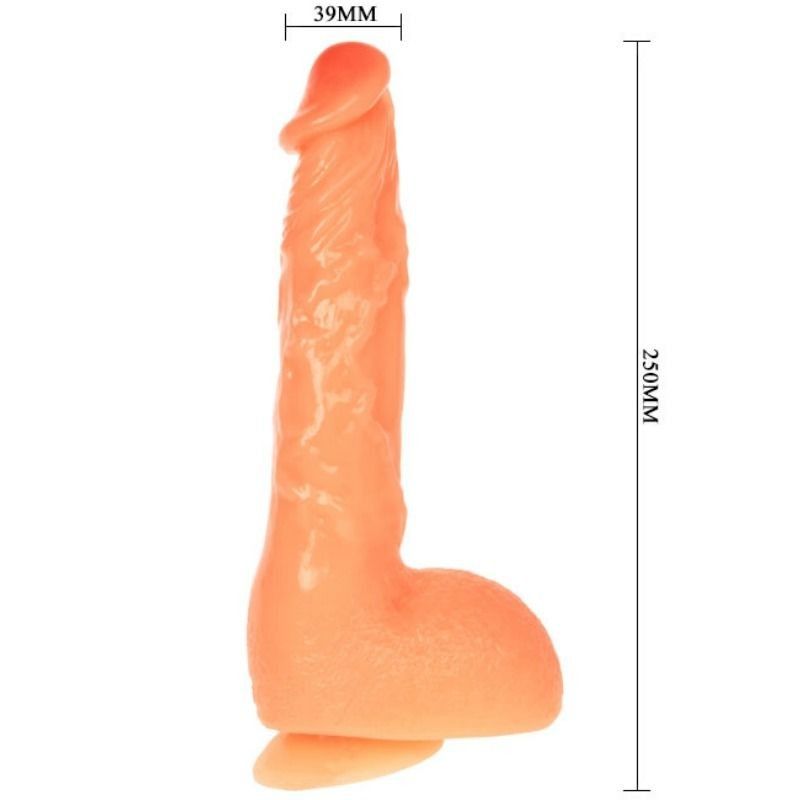BAILE - REALISTIC DILDO WITH SUCTION CUP BAILE DILDOS - 5