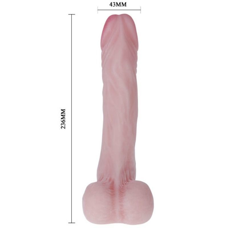 BAILE - NATURAL REALISTIC COCK DILDO BAILE DILDOS - 3