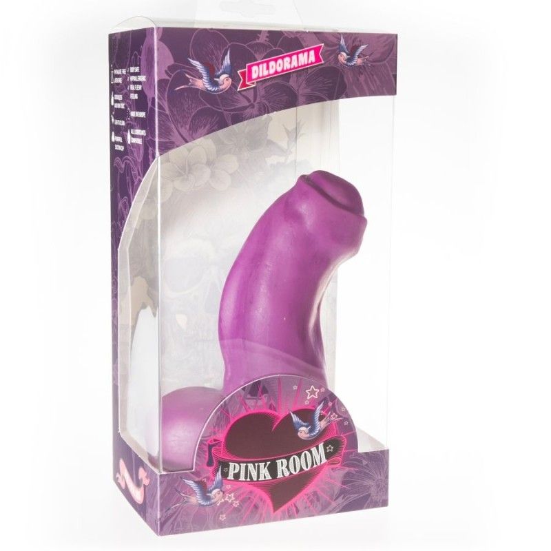 PINK ROOM - NESTOR REALISTIC DILDO PURPLE 16.5 CM PINK ROOM - 2