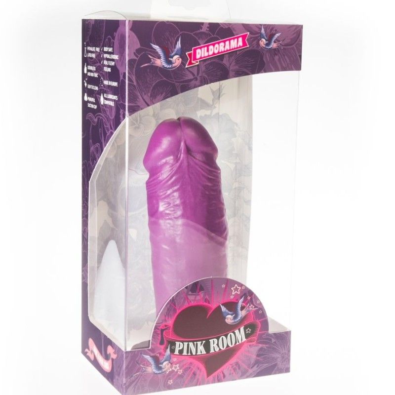 PINK ROOM - DAEL REALISTIC DILDO PURPLE 18.5 CM PINK ROOM - 2