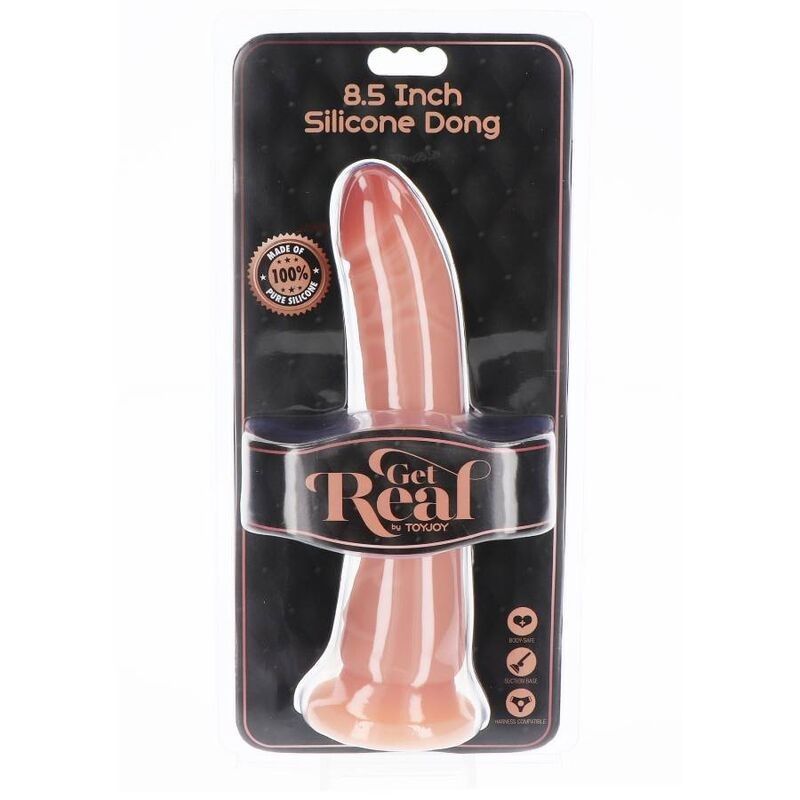 GET REAL - SILICONE DONG 21 CM SKIN GET REAL - 3