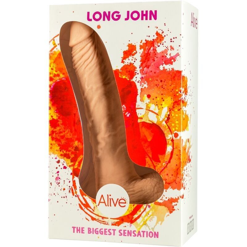 ALIVE - LONG JOHN REALISTIC PENIS 21.8 CM ALIVE - 2