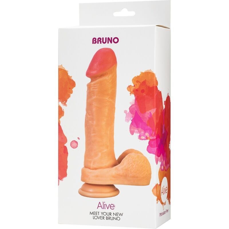 ALIVE - BRUNO REALISTIC PENIS 22 CM ALIVE - 2