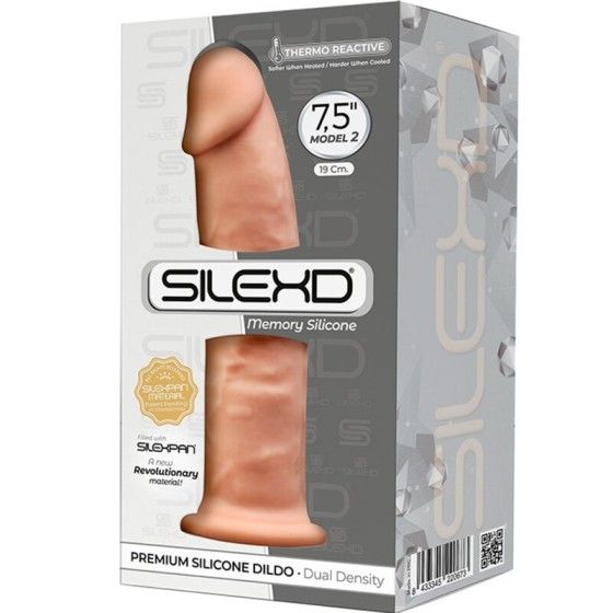 SILEXD - MODEL 2 REALISTIC PENIS PREMIUM SILEXPAN SILICONE 19 CM SILEXD - 3