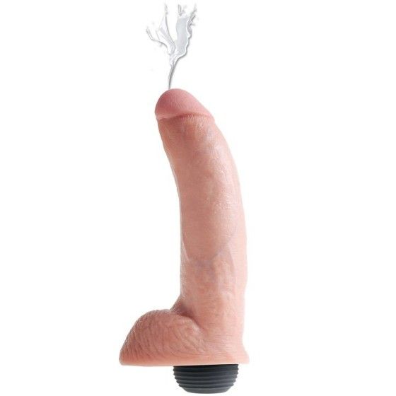 KING COCK - REALISTIC NATURAL EJACULATOR PENIS 22.86 CM KING COCK - 4