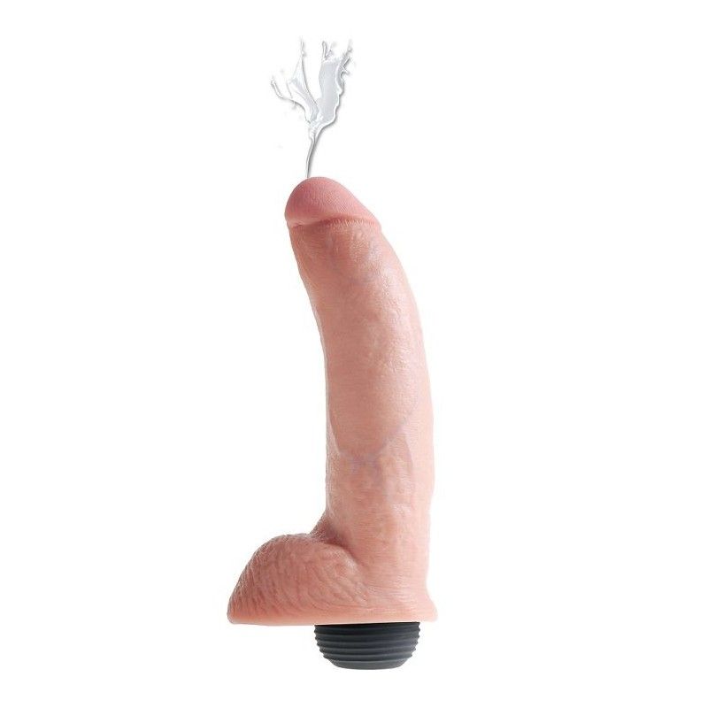 KING COCK - REALISTIC NATURAL EJACULATOR PENIS 22.86 CM KING COCK - 4