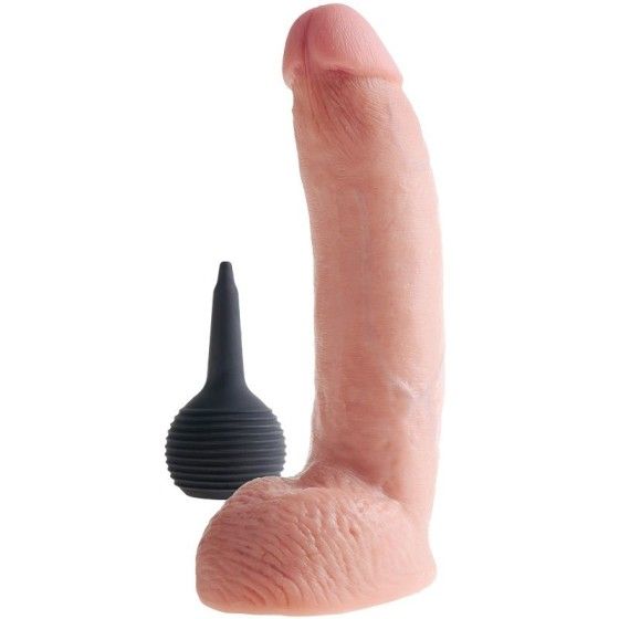 KING COCK - REALISTIC NATURAL EJACULATOR PENIS 22.86 CM KING COCK - 5