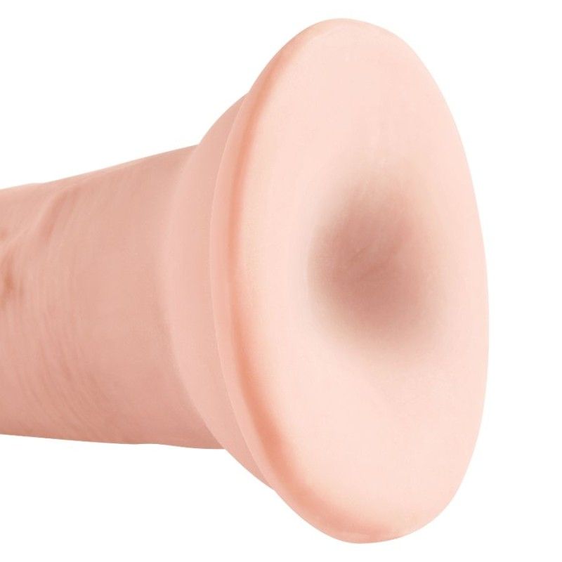 KING COCK - TRIPLE DENSITY DILDO 18 CM KING COCK PLUS - 3