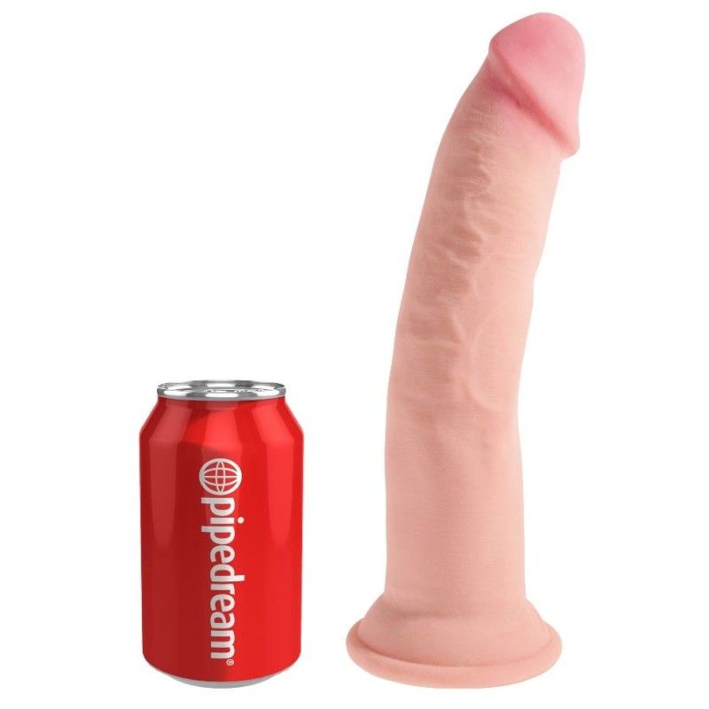 KING COCK - TRIPLE DENSITY DILDO 23 CM KING COCK PLUS - 2