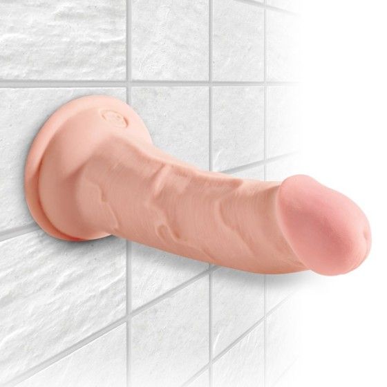 KING COCK - TRIPLE DENSITY DILDO 23 CM KING COCK PLUS - 4