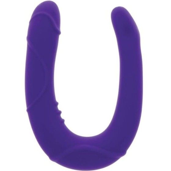 GET REAL - VOGUE MINI DOUBLE DONG PURPLE GET REAL - 1