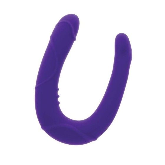 GET REAL - VOGUE MINI DOUBLE DONG PURPLE GET REAL - 2