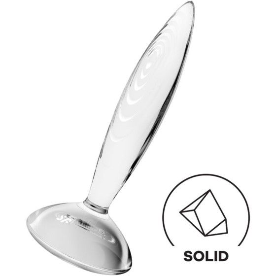 SATISFYER - SPARKLING CRYSTAL ANAL PLUG SATISFYER CRYSTAL - 4