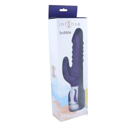 INTENSE - BOBBLE VIBRATOR ROTATOR LILAC SILICONE INTENSE COUPLES TOYS - 5