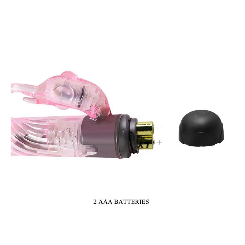 BAILE - GIVE YOU A KIND OF LOVER VIBRATOR WITH PINK RABBIT 10 MODES BAILE VIBRATORS - 6