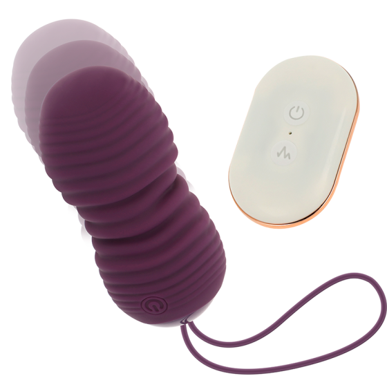 OHMAMA - REMOTE CONTROL EGG 7 UP AND DOWN MODES PURPLE OHMAMA STIMULATING - 3