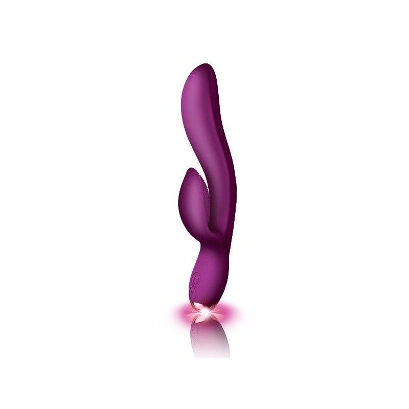 ROCKS-OFF - GIVES A RECHARGEABLE SUBMERSIBLE VIBRATOR - LILAC ROCKS-OFF - 2