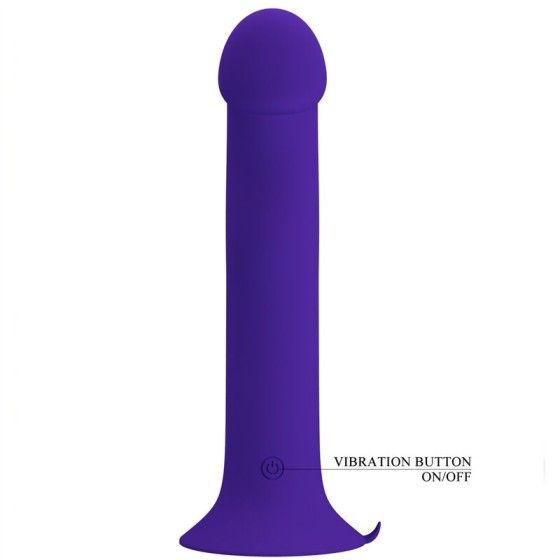 PRETTY LOVE - MURRAY YOUTH VIBRATING DILDO & RECHARGEABLE VIOLET PRETTY LOVE YOUTH - 6