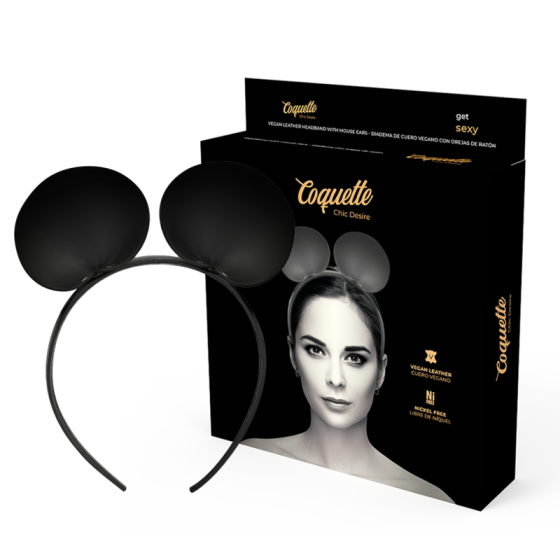 COQUETTE - CHIC DESIRE HEADBAND WITH MOUSE EARS COQUETTE ACCESSORIES - 1