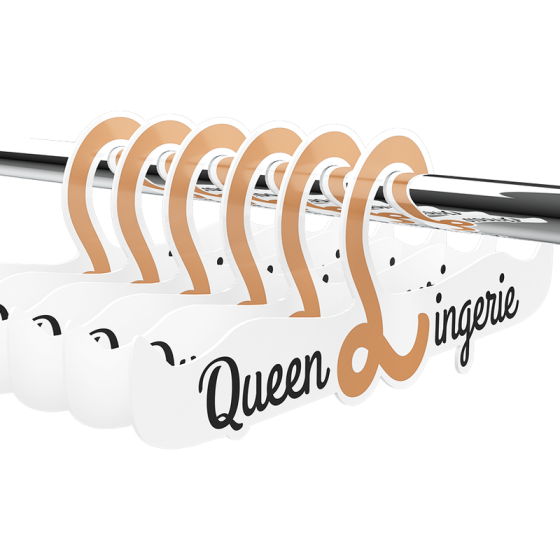 QUEEN LINGERIE - LINGERIE HANGER 27.5 CM 1 UNIT QUEEN LINGERIE - 1