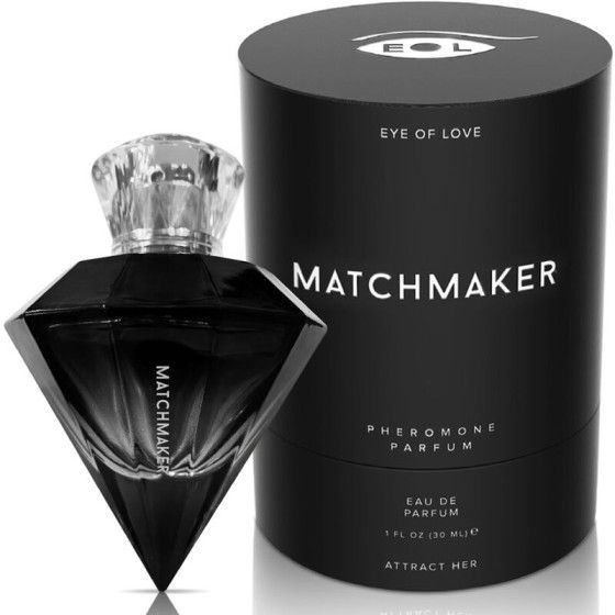 EYE OF LOVE - MATCHMAKER BLACK DIAMOND PHEROMONE PERFUME ATTRACT HER 30 ML EYE OF LOVE - 1