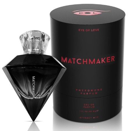 EYE OF LOVE - MATCHMAKER BLACK DIAMOND PHEROMONE PERFUME ATTRACT HIM 30 ML