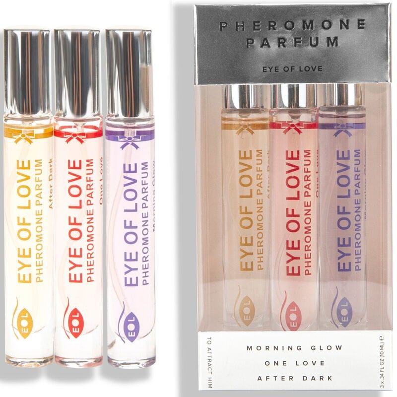 EYE OF LOVE - EOL PHR PARFUM 10 ML SET/3 - MORNING GLOW, ONE LOVE, AFTER DARK EYE OF LOVE - 1