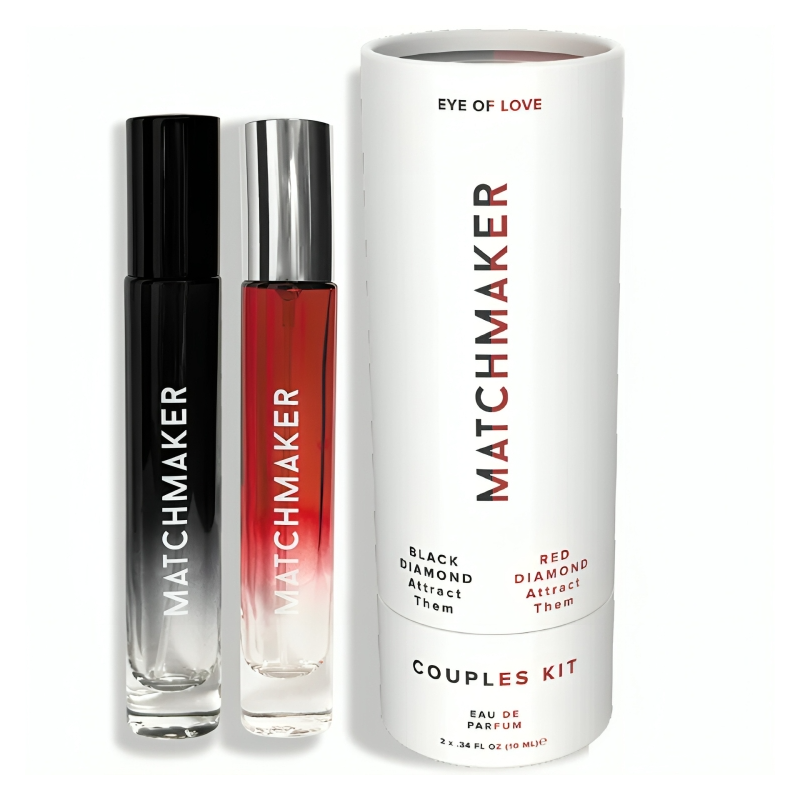 EYE OF LOVE - MATCHMAKER BLACK & RED DIAMOND COUPLES KIT PERFUME PHEROMONES 10 ML EYE OF LOVE - 1