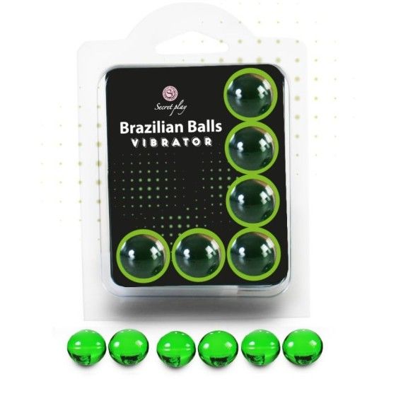 SECRETPLAY - SET 6 BRAZILIAN BALLS VIBRATOR SECRETPLAY COSMETIC - 1