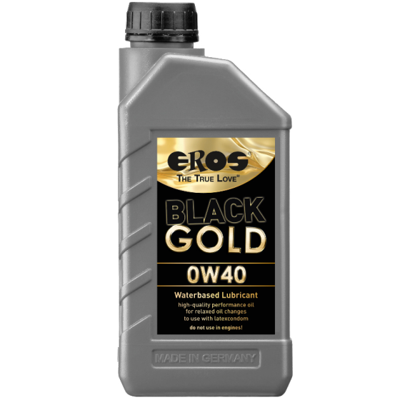 EROS - BLACK GOLD 0W40 WATERBASED LUBRICANT 1000 ML EROS CLASSIC LINE - 1