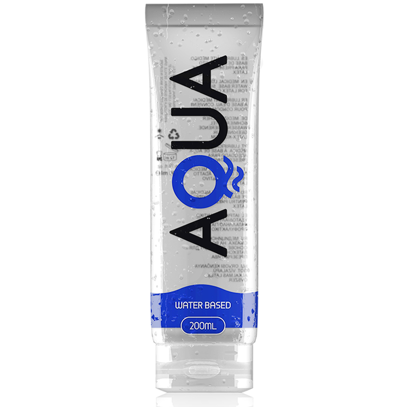 AQUA QUALITY - LUBRICANTE BASE DE AGUA 200 ML AQUA QUALITY - 1