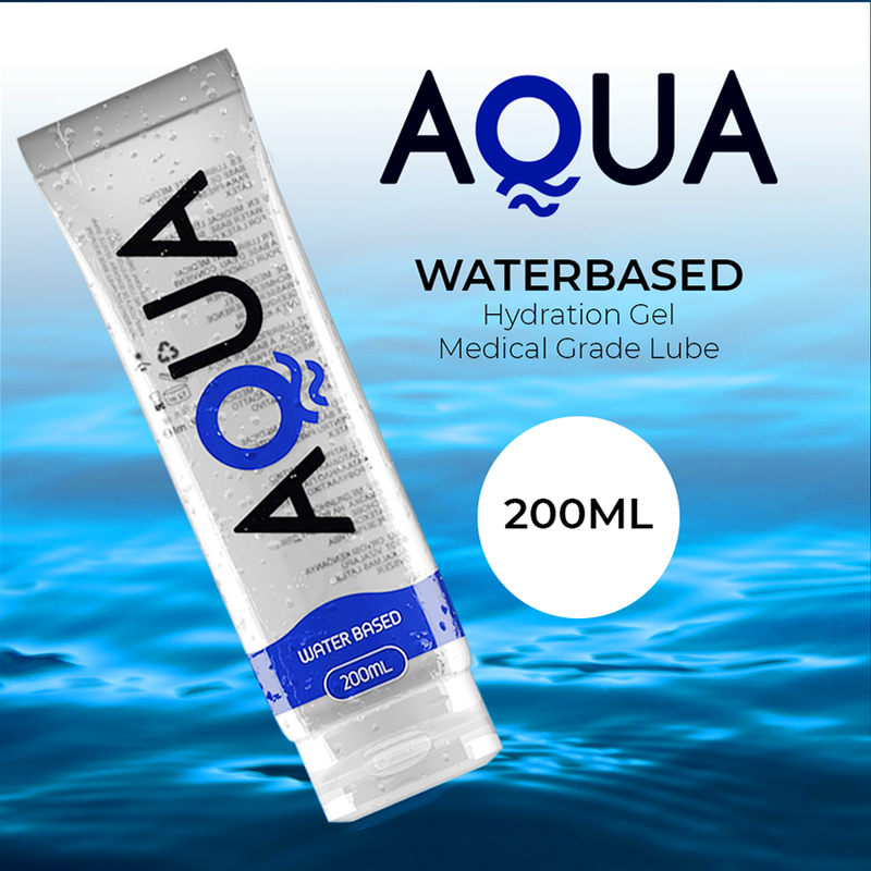 AQUA QUALITY - LUBRICANTE BASE DE AGUA 200 ML AQUA QUALITY - 4