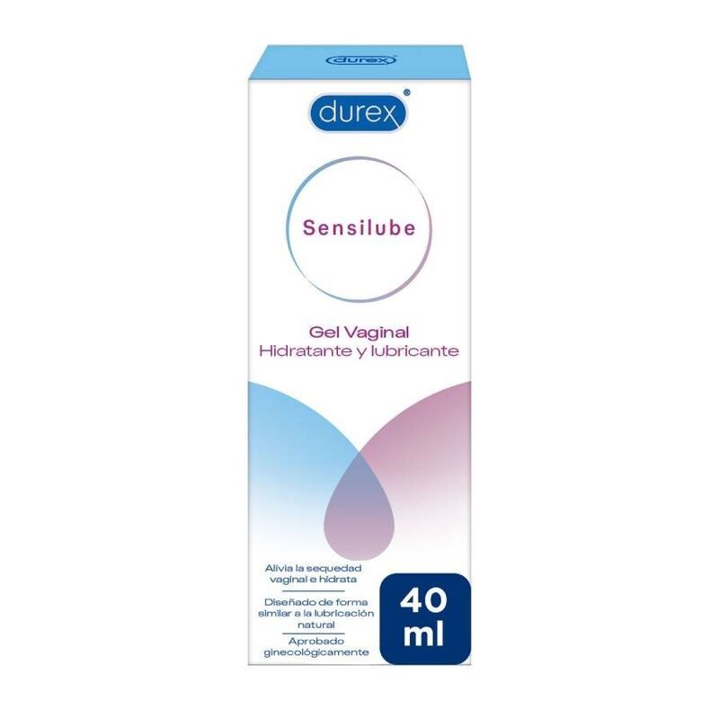 DUREX - SENSILUBE GEL MOISTURIZING LUBE 40 ML DUREX LUBES - 1