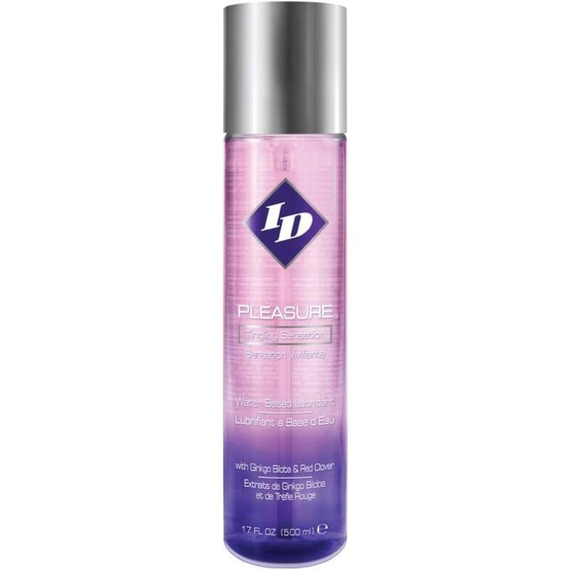 ID PLEASURE - TINGING SENSATION WATER BASED LUBRICANT 500 ML ID PLEASURE - 1