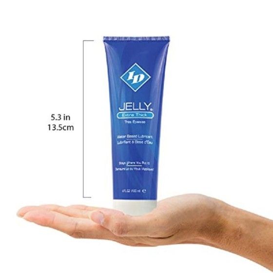 ID JELLY - WATER BASED LUBRICANT EXTRA THICK TRAVEL TUBE 120 ML ID JELLY - 3