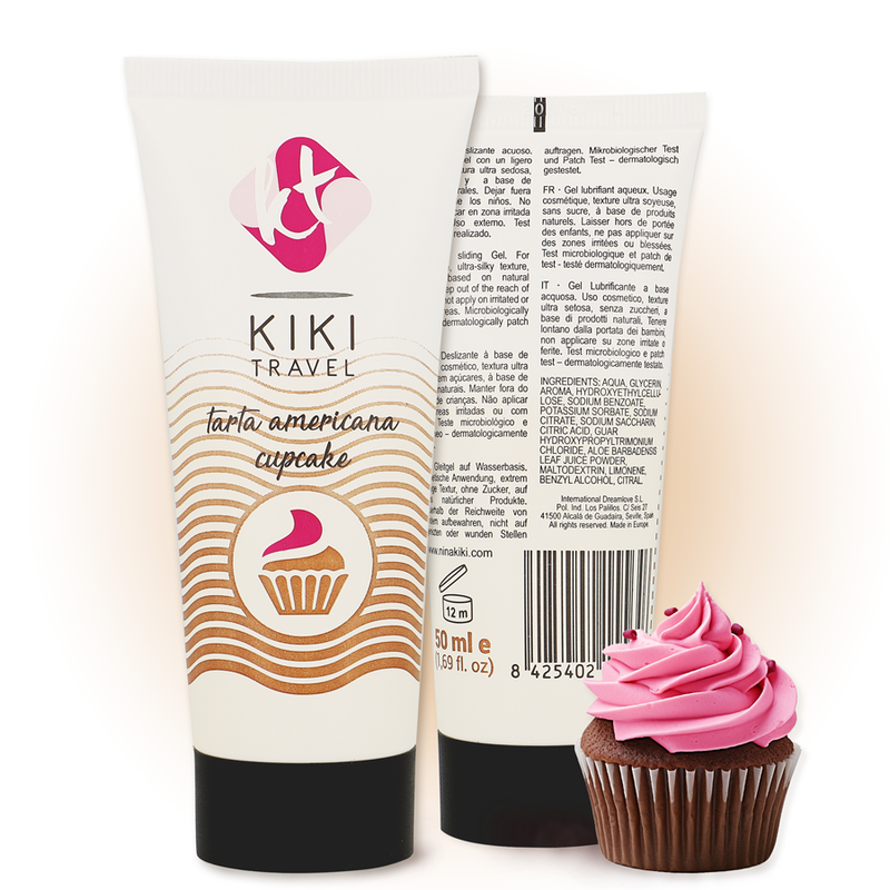 KIKÍ TRAVEL - CUPCAKE LUBRICANT 50 ML KIKÍ TRAVEL - 2