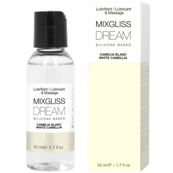 MIXGLISS - DREAM WHITE CAMELIA SILICONE LUBRICANT 50 ML MIXGLISS - 1