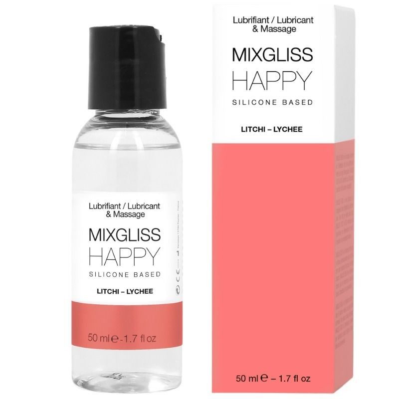 MIXGLISS - HAPPY LITCHI SILICONE LUBRICANT 50 ML MIXGLISS - 1