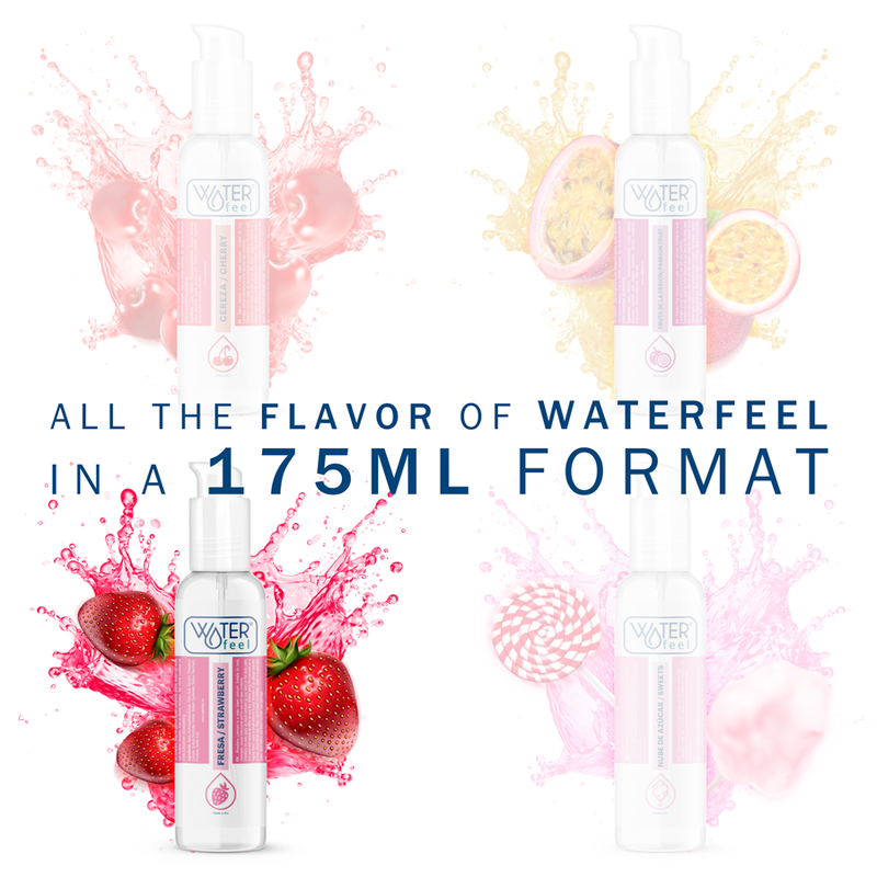 WATERFEEL - STRAWBERRY WATER BASED LUBRICANT 175 ML WATERFEEL - 2