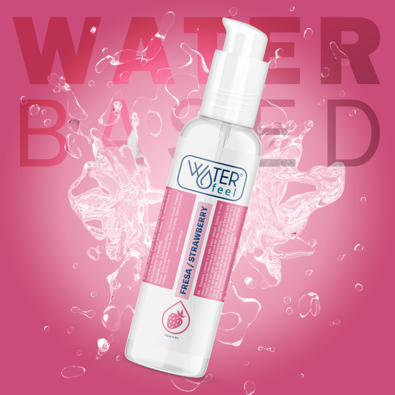 WATERFEEL - STRAWBERRY WATER BASED LUBRICANT 175 ML WATERFEEL - 4