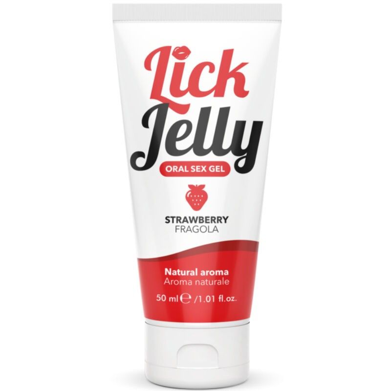 INTIMATELINE - LICK JELLY STRAWBERRY LUBRICANT 50 ML INTIMATELINE INTIMATELINE - 1