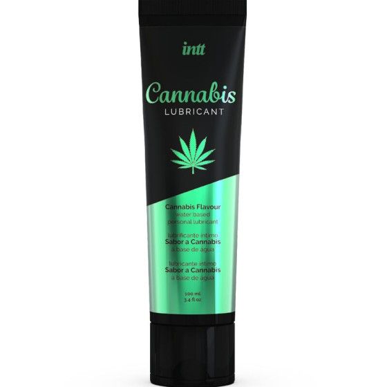 INTT LUBRICANTS - WATER-BASED INTIMATE LUBRICANT WITH CANNABIS FLAVOR INTT LUBRICANTS - 1