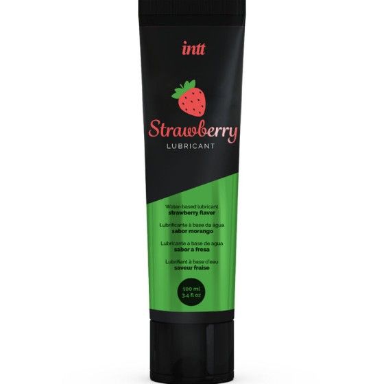 INTT LUBRICANTS - INTIMATE WATER-BASED LUBRICANT STRAWBERRY FLAVOR INTT LUBRICANTS - 1